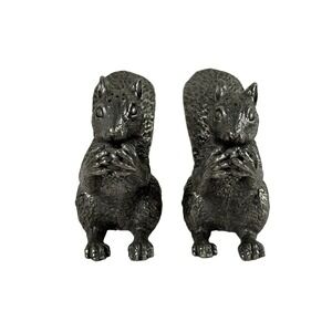 Vagabond Woodland Creatures Pewter Squirrel Salt & Pepper Shaker